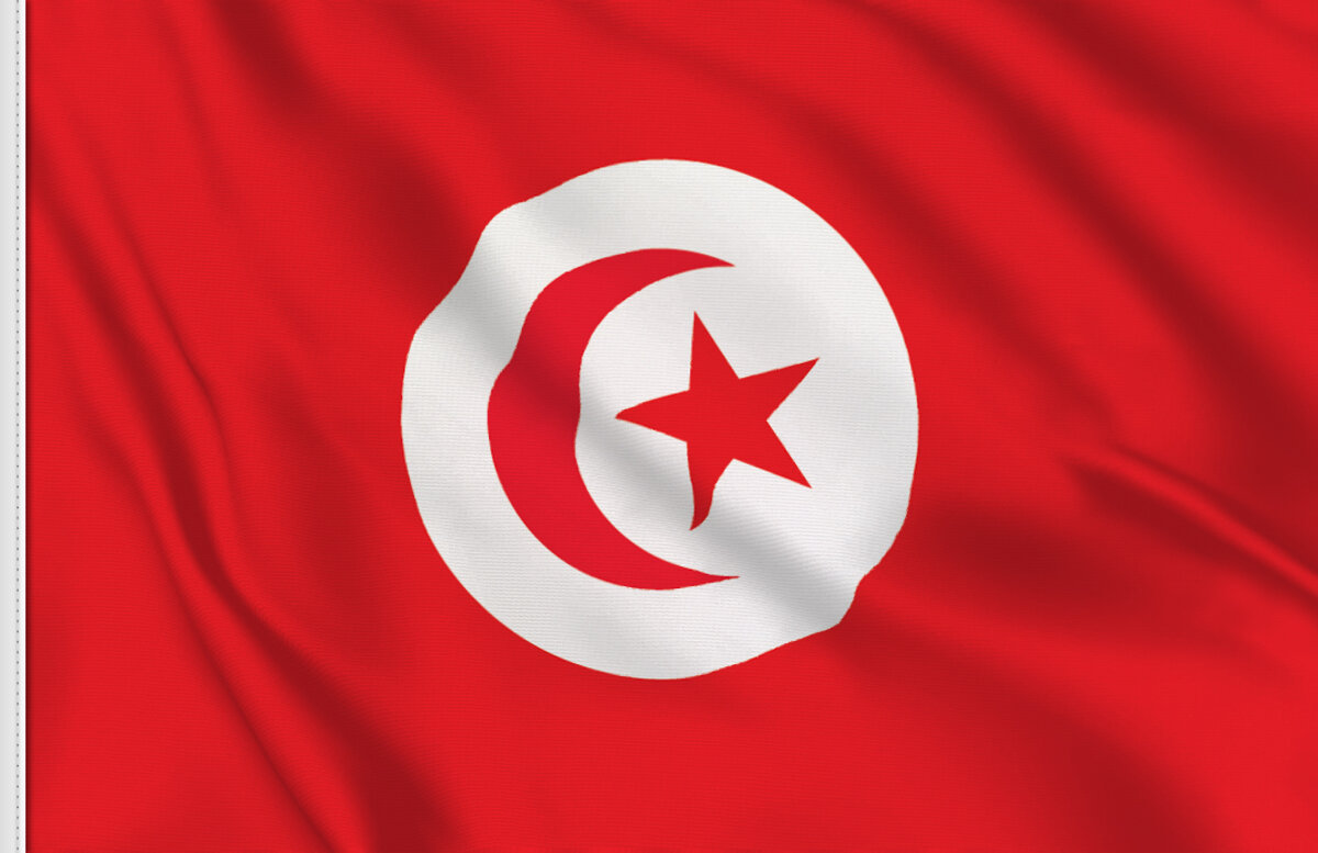 Drapeau Tunisie 200 x 300 cm