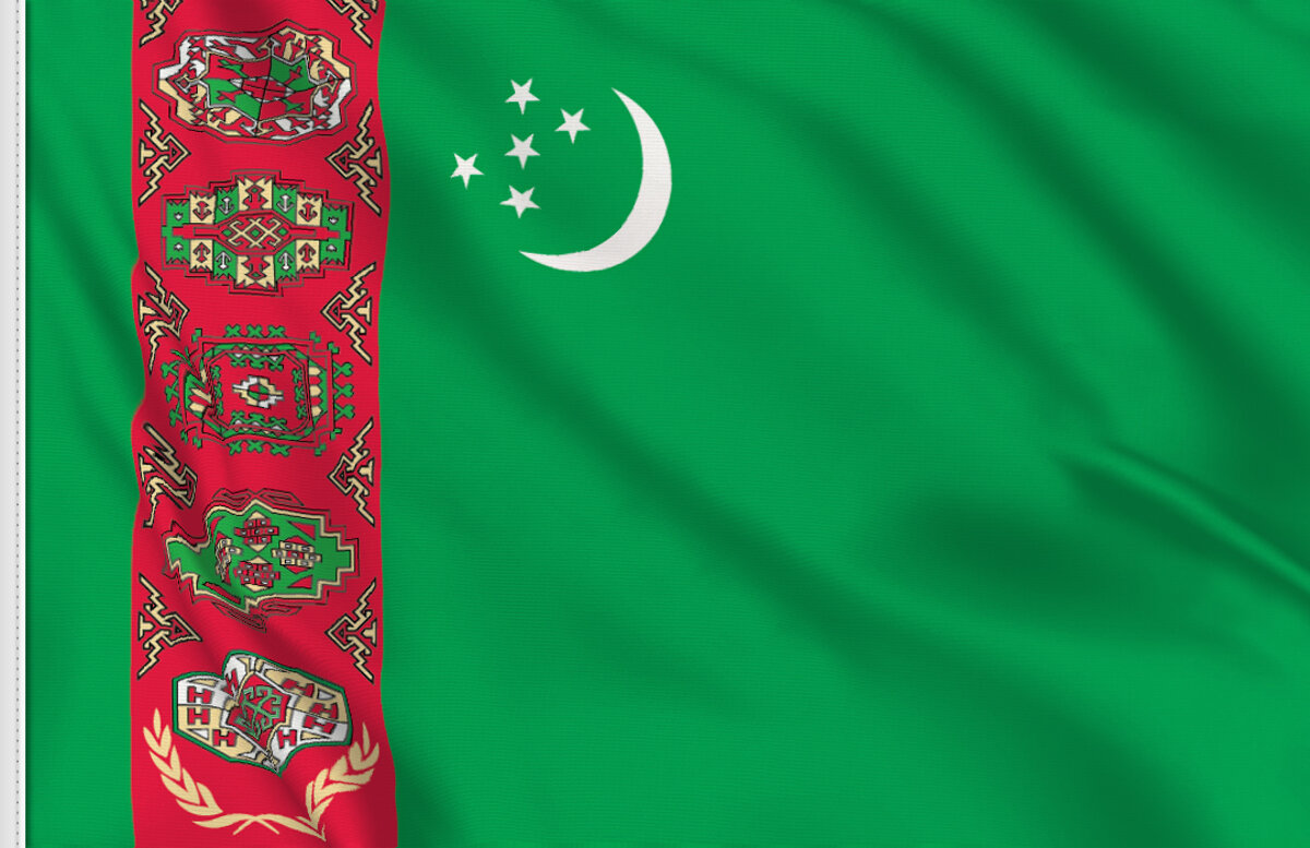 Turkmenistan Flag