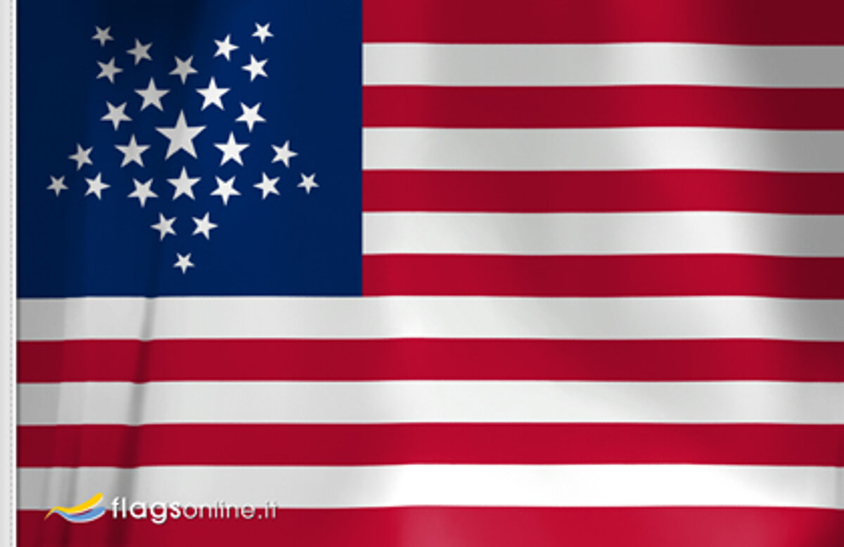 US Great Star 1837 - 1845 Flag