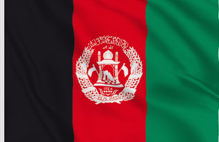 Afganistan Table Flag