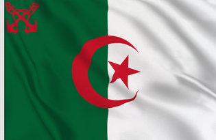 Bandera Argelia Marina Militar