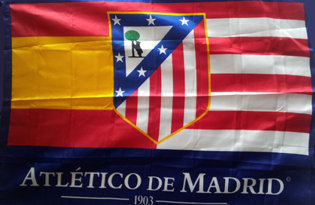 Bandera Club Atletico de Madrid