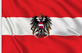 Austria State Table Flag
