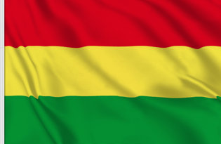 Bolivia Table Flag
