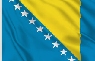 Bosnia and Herzegovina Table Flag