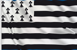Brittany Table Flag