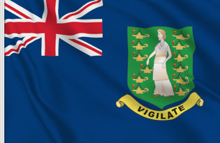 Bandera Islas Virgenes Britanicas
