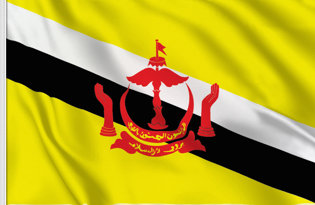 Brunei Table Flag