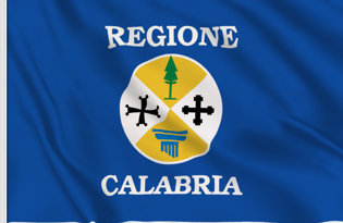 Calabria Table Flag