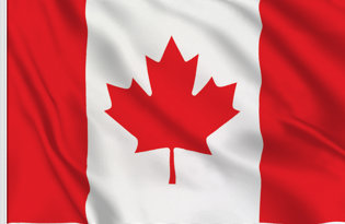 Canada Table Flag