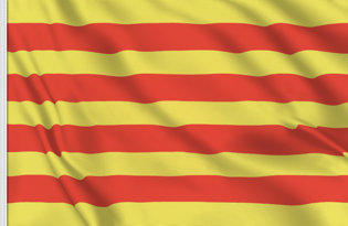 Catalonia Table Flag