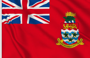 Nautical Cayman Table Flag