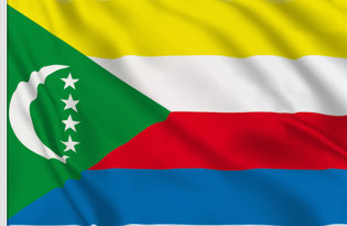 Union of the Comoros Table Flag