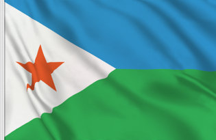 Gibouti Table Flag