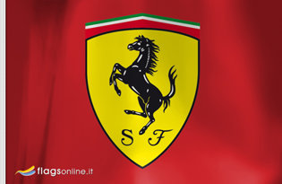 Bandera Ferrari