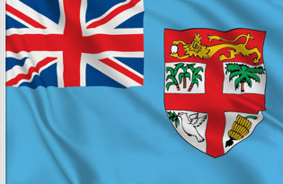 Fiji Table Flag