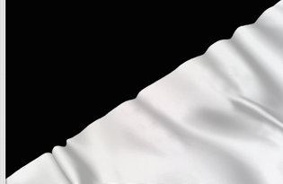 Bandera Negra sobre Blanco