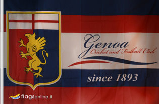 Bandera CFC Genoa Oficial