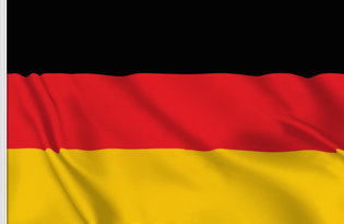 Germany Table Flag