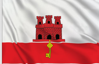 Gibraltar Table Flag