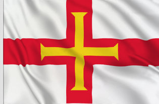 Guernsey Table Flag