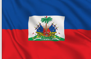 Haiti State Table Flag