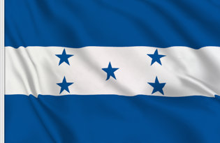 Honduras Table Flag