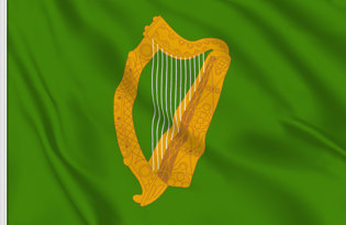 Flag Irish Naval Jack