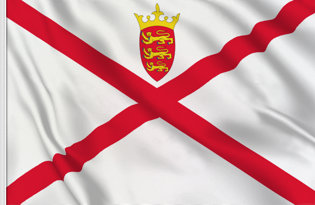 Jersey Table Flag