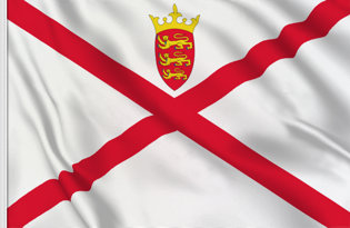 Jersey Table Flag