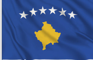 Kosovo Table Flag