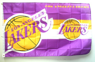 Flag Los Angeles Lakers