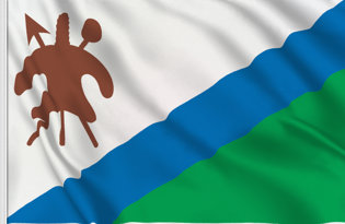 Lesoto Table Flag