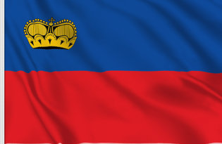 Flag Liechtenstein