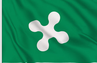 Lombardy Table Flag