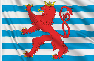 Bandera Luxemburgo Marina Mercante