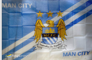 Bandera Manchester City FC