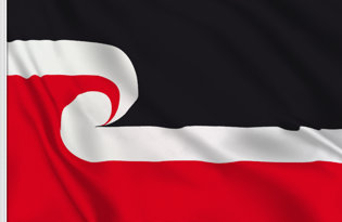 Maori Table Flag