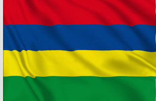 Mauritius Table Flag