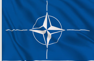 Nato Table Flag