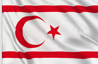 Bandera Chipre del Norte