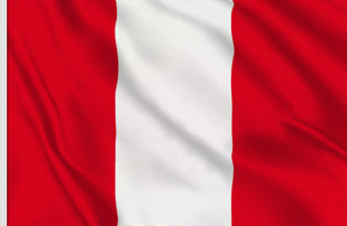 Peru Table Flag