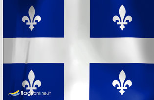 Flag Quebec