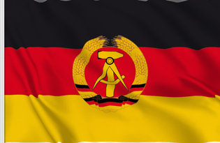 Bandera Republica Democratica Alemana