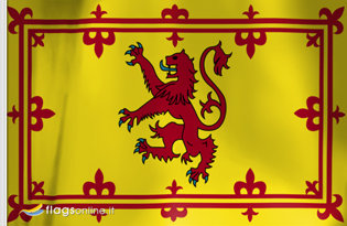 Bandera Estandarte Real de Escocia