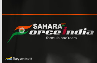 Bandera Sahara Force India