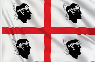 Sardinia Table Flag