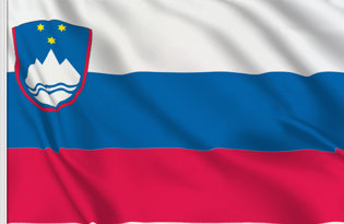 Slovenia Table Flag