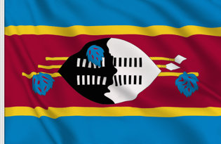 Swaziland Table Flag