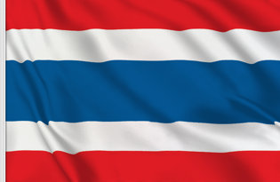 Thailand Table Flag